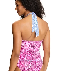 Tommy Bahama Women's Reversible V-Neck Tankini Top