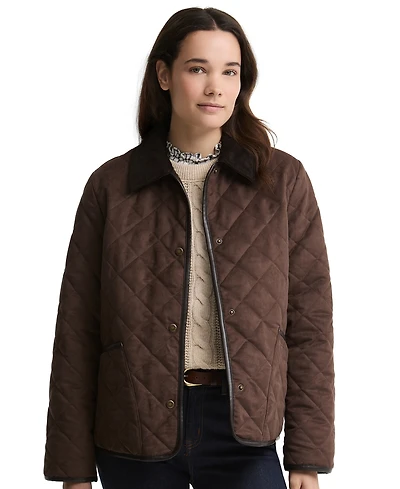 Barbour Women's Sonya Quilted Snap-Button Jacket