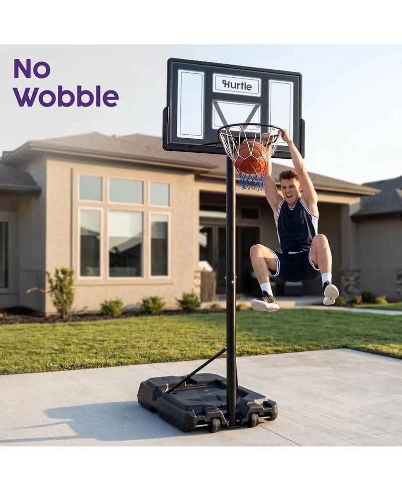 Hurtle Kids Portable Basketball Hoop