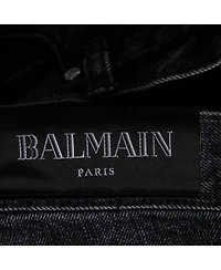 Pre-Owned Balmain Men's Distressed Denim Shorts