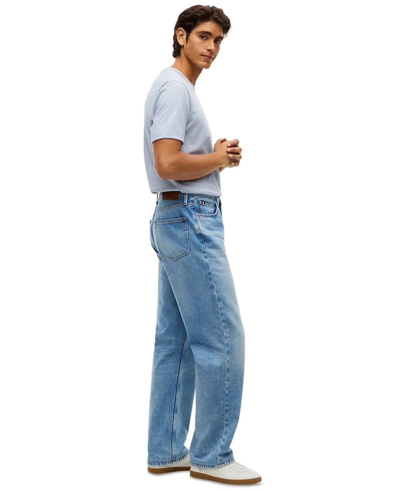 Tommy Hilfiger Men's Relaxed River Paolo Indigo Regular-Fit Jeans
