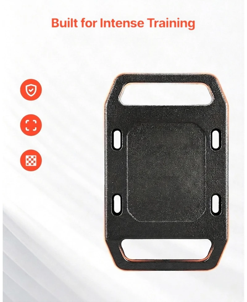 Sevorley 45 lb Cast Iron Ruck Plate, Weight Plate with Handle for Rucking