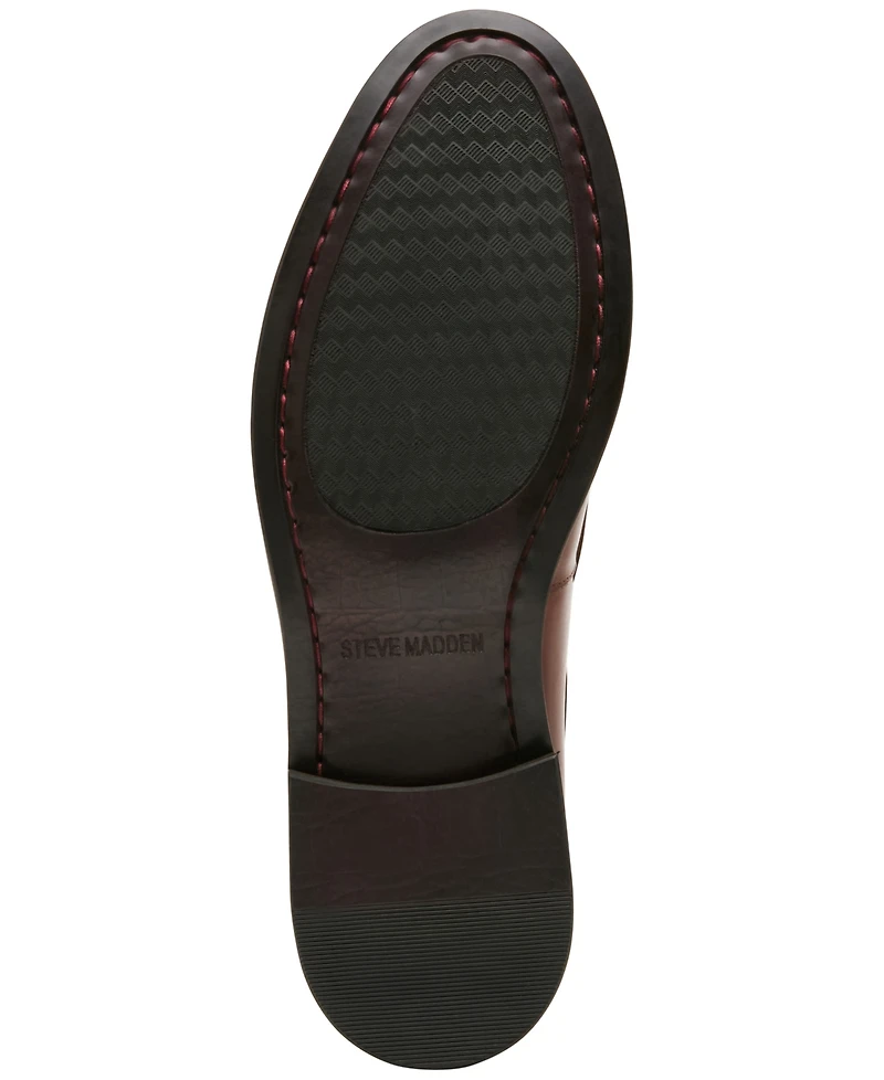 Steve Madden Men's Tassel Moc-Toe Shoes