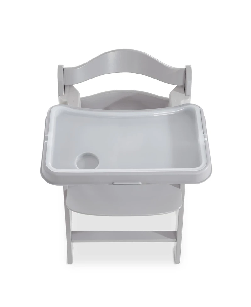 Hauck Alpha and Grow Along Adjustable Wooden Baby High Chair Seat