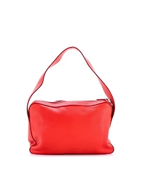 Pre-Owned Prada Medium Top Zip Shoulder Bag Vitello Daino