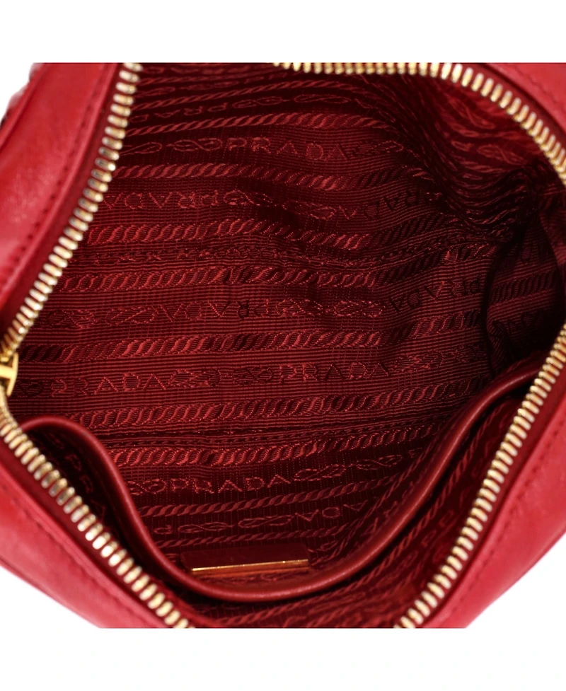 Pre-Owned Prada Mini Camera Bag Nappa Gaufre