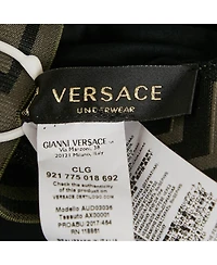 Pre-Owned Versace Women's Underwear Mesh Trim Sports Bra