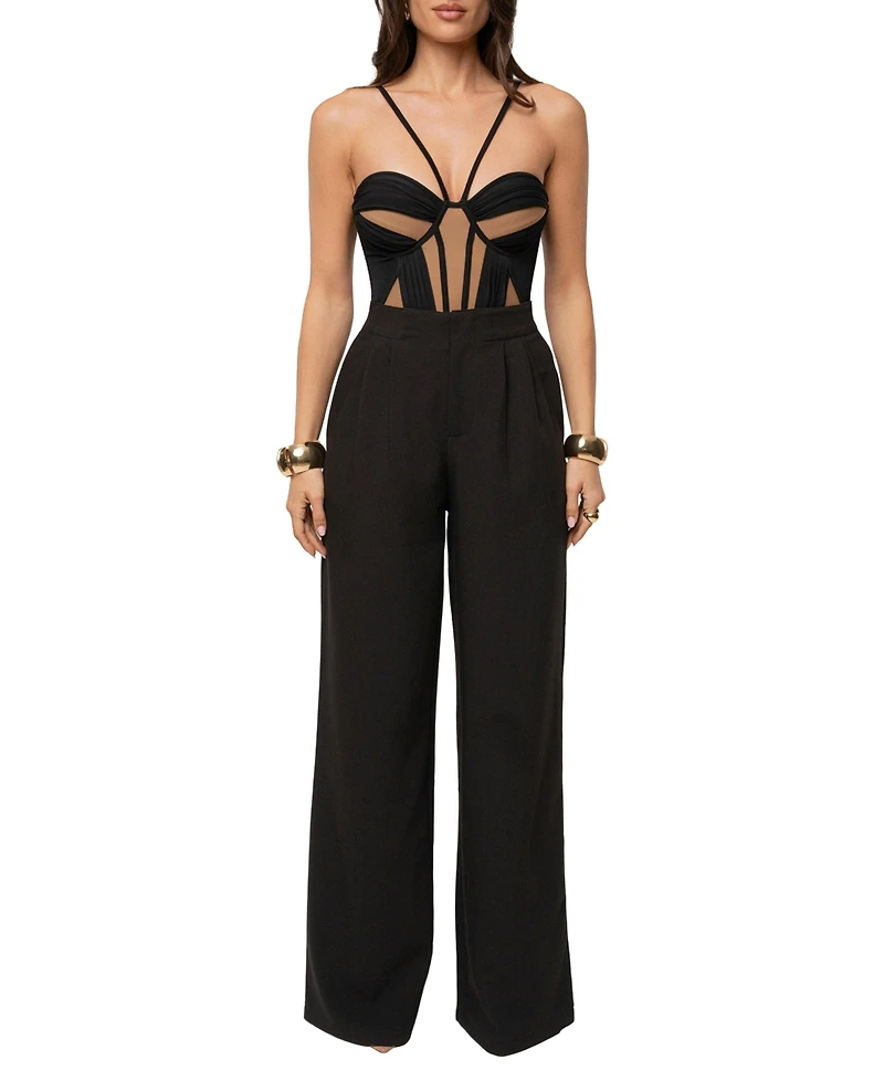 Jluxlabel Women's Contrast Bodysuit