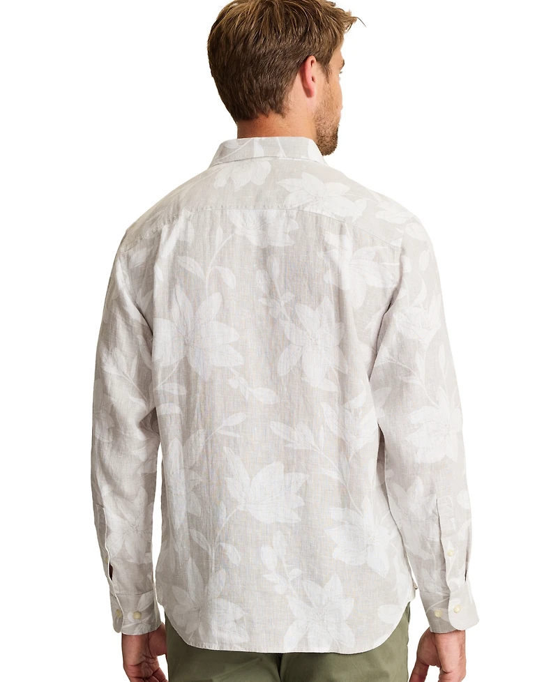 Tommy Bahama Men's Reverse-Print Woven Shirt