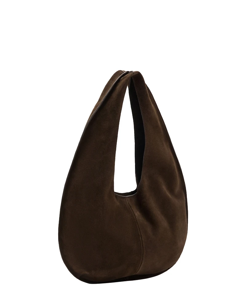 Mango Women's Small Split-Leather Bag