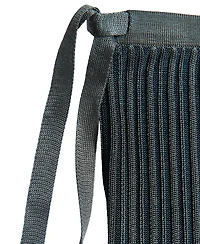 Mango Women's Bow Detail Ribbed Flared Pants