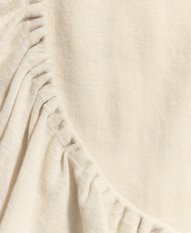 Mango Women's Gathered Opening Overlay Top