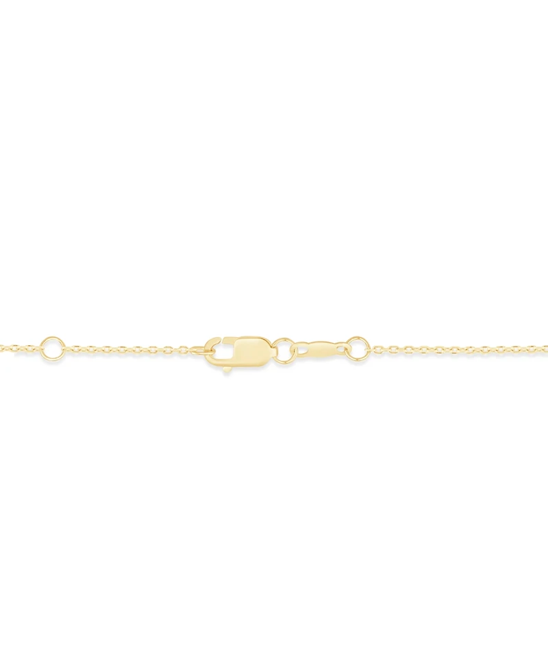 Macy's lab-Grown Diamond Necklace (5-1/4 ct. t.w.) in 14k Yellow Gold