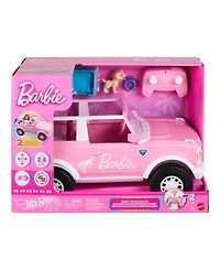 Hot Wheels Barbie Ford Bronco Battery-Powered Rc Remote-Control Toy Car with Accessories