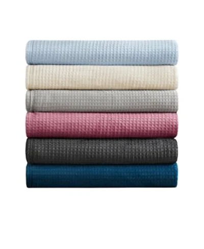 Premier Comfort Cozy Waffle Plush Blanket