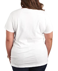 Hybrid Apparel Plus Short-Sleeve GraphicMatcha Latte Girlie Tee