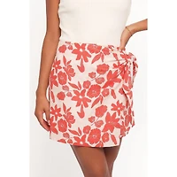 Petal and Pup Women's Calypso Wrap Mini Skirt