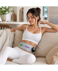 Hot Compress Ems Deep Massage Belt 8 modes 9 levels Lcd Control
