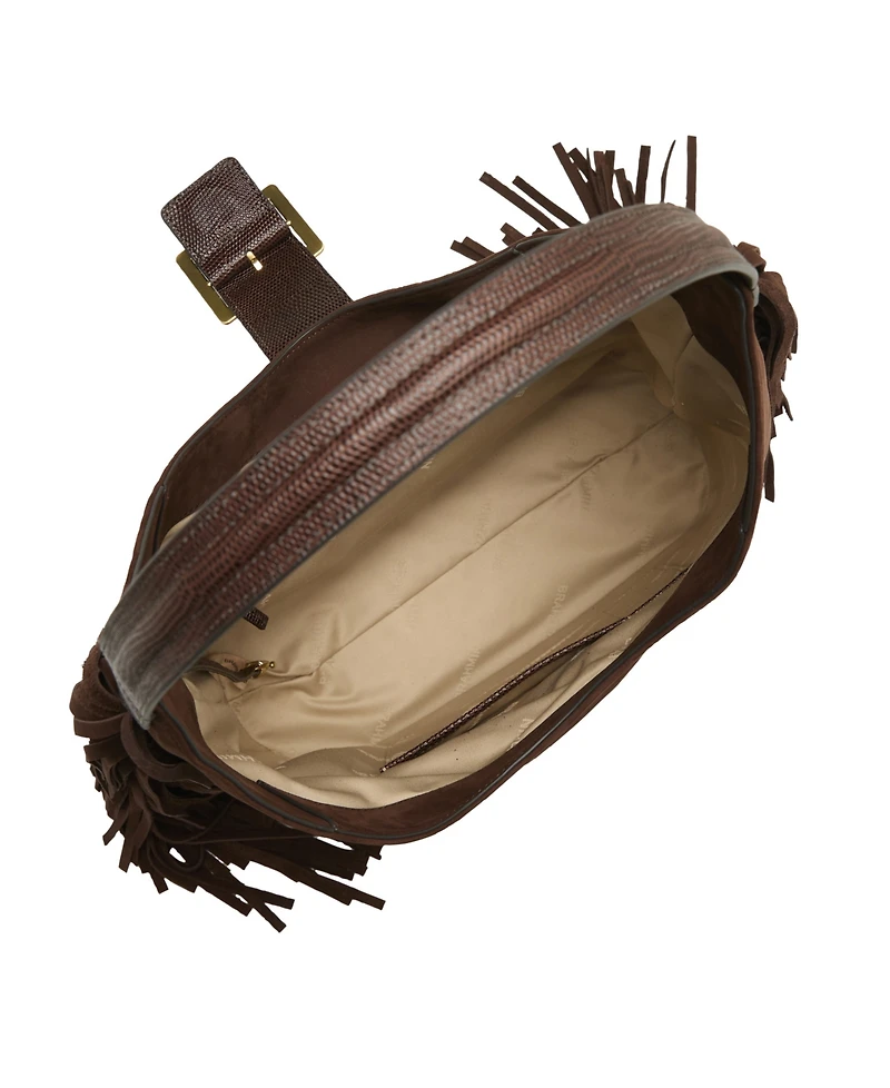 Brahmin Gwynne Bohemian Large Leather Shoulder Handbag