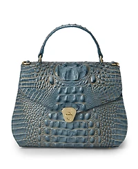 Brahmin Annalise Melbourne Small Leather Satchel Handbag