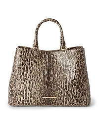 Brahmin Denise Melbourne Leather Carryall Extra-Large Satchel Handbag