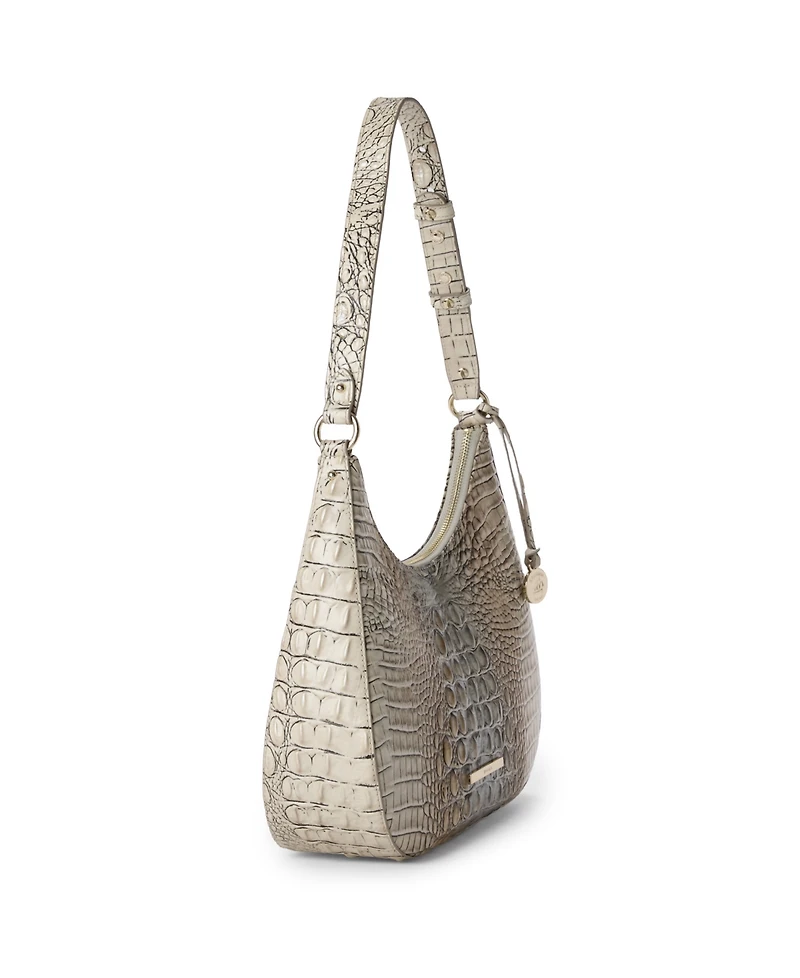 Brahmin Stephie Melbourne Ombre Medium Leather Shoulder Handbag