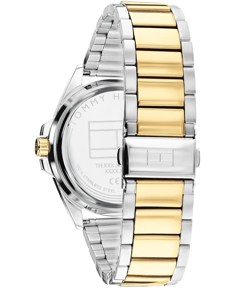 Tommy Hilfiger Men's Quartz Two-Tone Stainless Steel Bracelet Watch 42mm