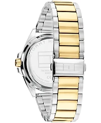 Tommy Hilfiger Men's Quartz Two-Tone Stainless Steel Bracelet Watch 42mm