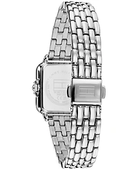 Tommy Hilfiger Women's Quartz Silver-Tone Stainless Steel Bracelet Watch 22.5mm
