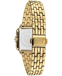 Tommy Hilfiger Women's Quartz Gold-Tone Stainless Steel Bracelet Watch 22.5mm