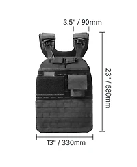 Sevorley Adjustable Weighted Vest for Men and Women, Up to 40 lb, Strength Training Workout Gear