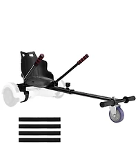 Sevorley Hoverboard Go-Kart Seat Attachment for Kids and Adults, Adjustable Frame, Fits 6.5" to 10" Boards