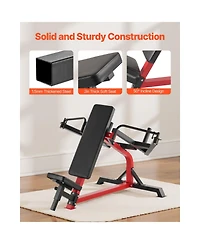 Sevorley Incline Chest Fly and Rear Delt Machine 450 lb Home Gym Bench