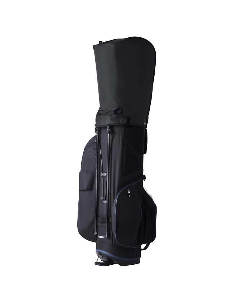 Sevorley 14-Way Golf Cart Bag with Stand, 11 Pockets, Dust Cover and Dual Strap