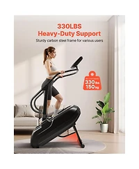Sevorley Stair Stepper Climbing Machine with Led Screen, 15 Speed Levels, 330 lb Capacity