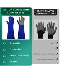 Xdovet Gardening Farming Stab-proof Anti-slip Wear-resistant Breathable Gloves