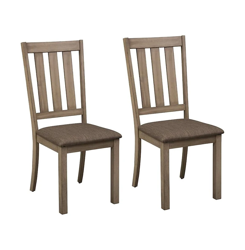 Liberty Furniture Industries, Inc Sun Valley Slat Back Side Chair (Rta)-Set of 2 in Sandstone