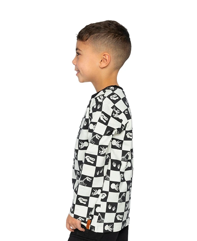 Deux par Deux Toddler Boys 2T- 5T Cotton Long Sleeve T-Shirt