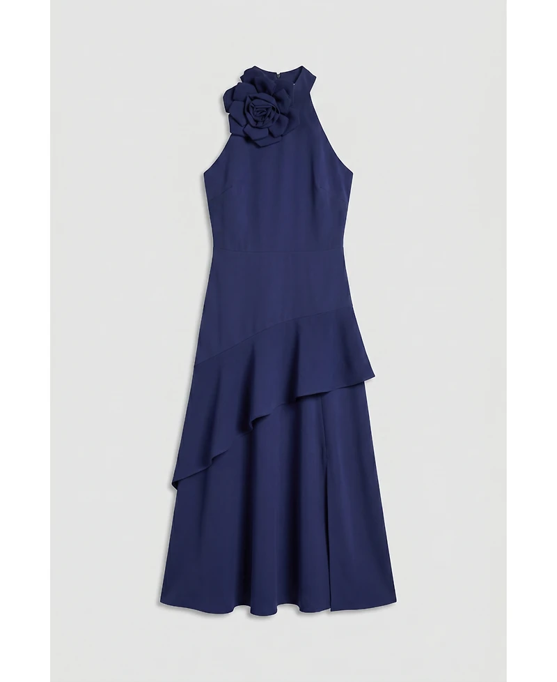 Coast Women's Corsage High Neck Midi Dress