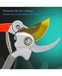 Xdovet Steel Pruning Shears Garden Handle
