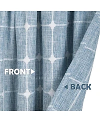Kate Aurora Country Farmhouse Buffalo Plaid Baby Rod Pocket Window Valance