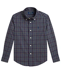 Polo Ralph Lauren Boys' 2T-7 Plaid Cotton Poplin Shirt