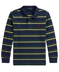 Polo Ralph Lauren Boys' 2T-7 Striped Mesh Shirt