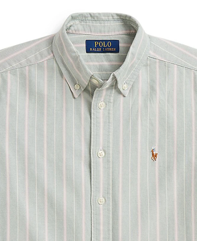 Polo Ralph Lauren Boys' 8-20 Striped Cotton Oxford Shirt