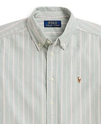 Polo Ralph Lauren Boys' 8-20 Striped Cotton Oxford Shirt