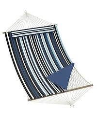 homfan Striped 12FEET Double Spreader Bar Hammock