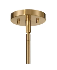 Possini Euro Design Possini Euro Largo 29 3/4" Wide Gold and Natural Rope Modern Pendant