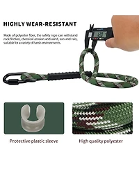 Piscifun Heavy Duty Tree Swing Hanging Kit Polyester Rope Carabiner For Outdoor Play