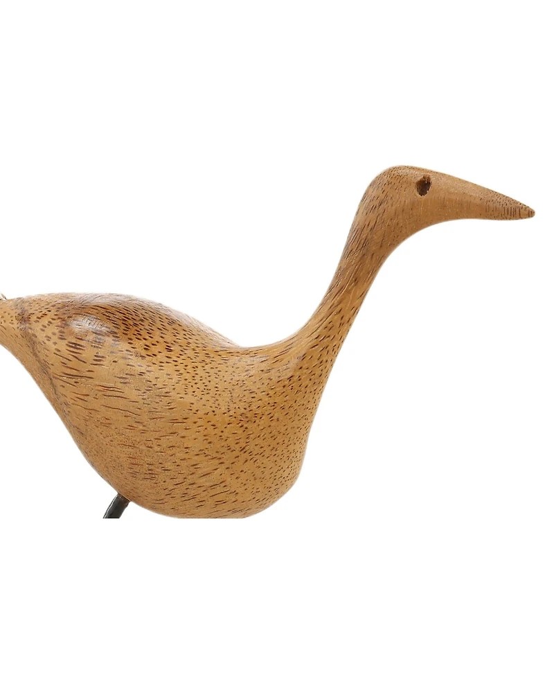 Dovetail Furniture Zephyr Bamboo and Stone Bird Sculpture