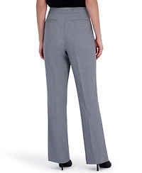 Kasper Women's Stretch Crepe Slim Leg Pant, Regular & Petite